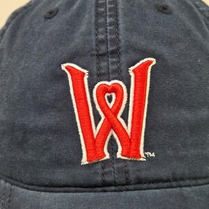 NEW‎ Worcester Red Sox Hat Cap  Navy Metal Belt Buckle Cotton Legacy Brand